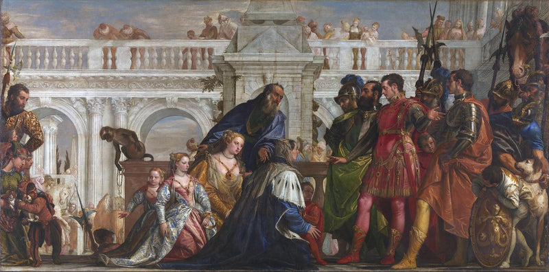 Die Familie des Darius vor Alexander - Paul Véronèse