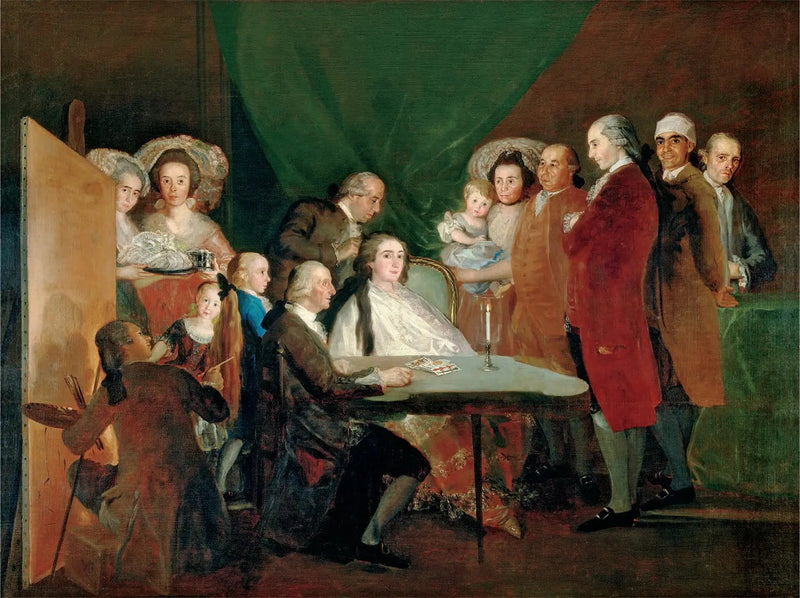 Die Familie des Infanten Don Luis von Bourbon - Francisco de Goya
