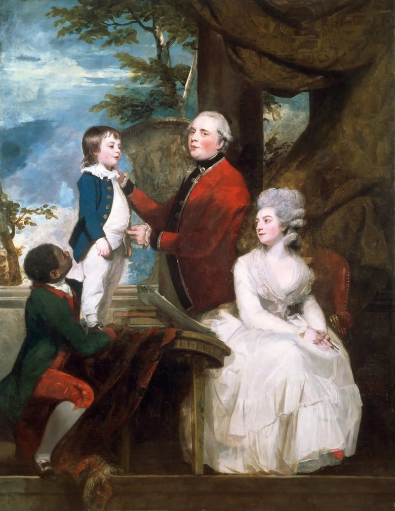 Die Familie des Tempels - Joshua Reynolds