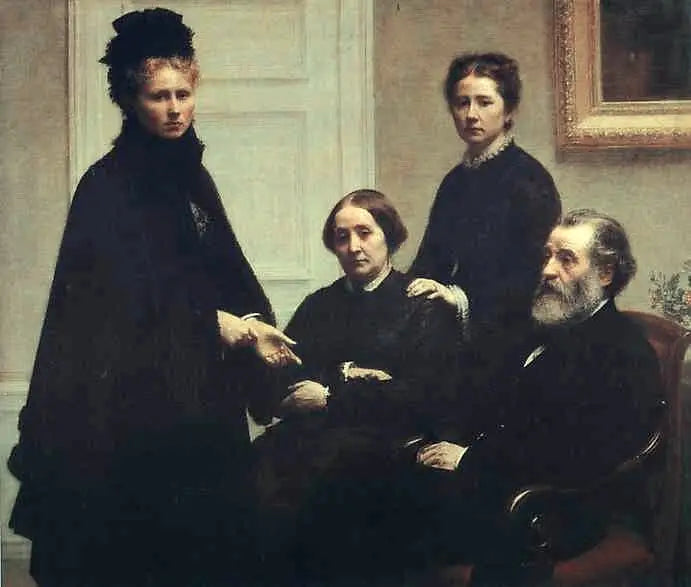 La Familie Dubourg - Henri Fantin-Latour