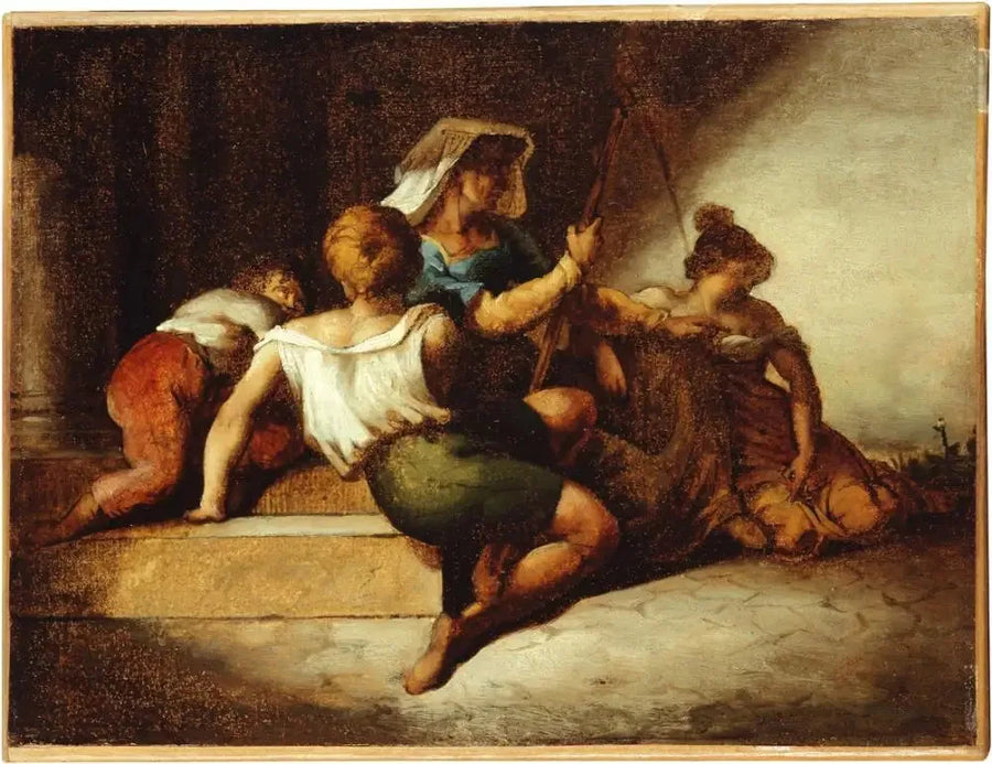 Die italienische Familie - Théodore Géricault