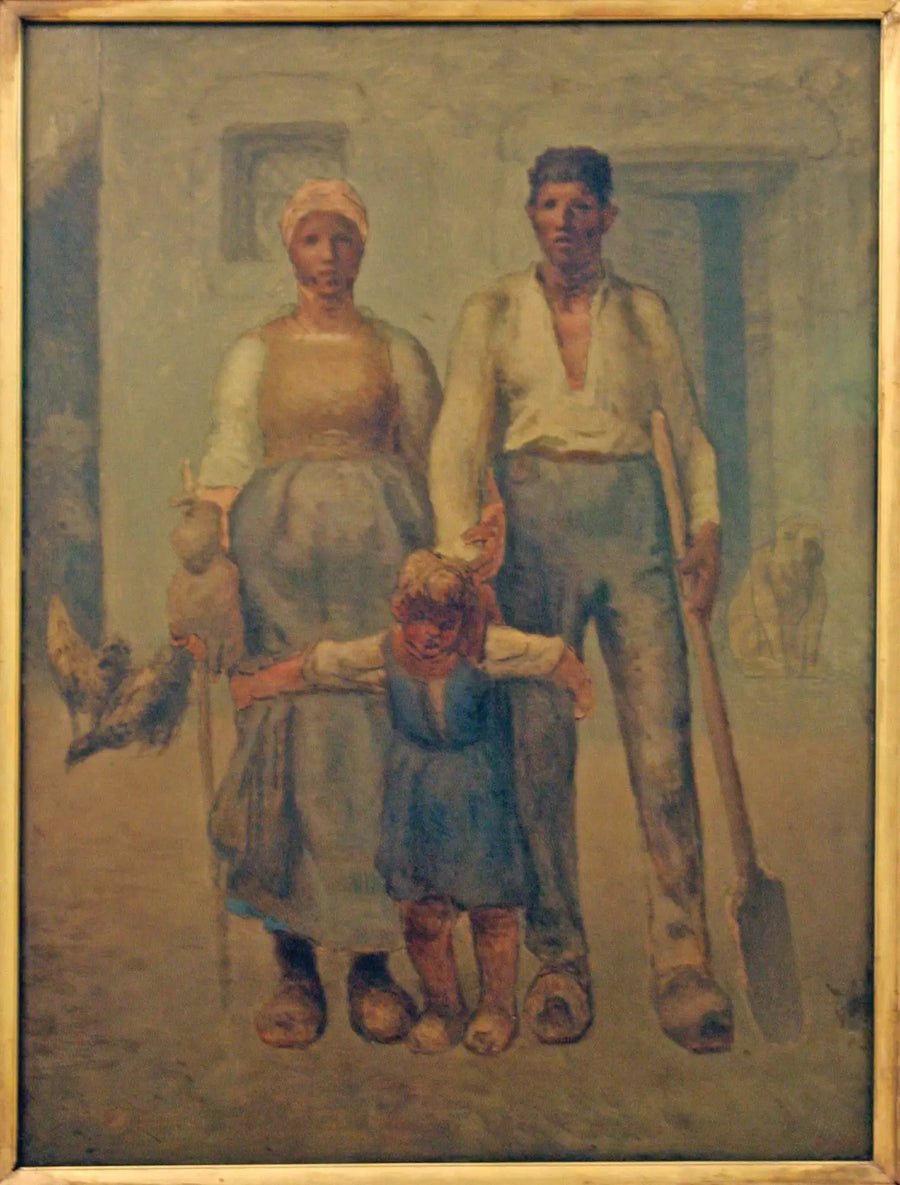 Die Bauernfamilie - Jean-François Millet