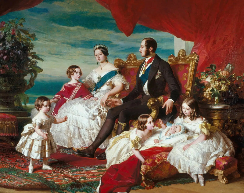 Die königliche Familie im Jahr 1846 - Franz Xaver Winterhalter