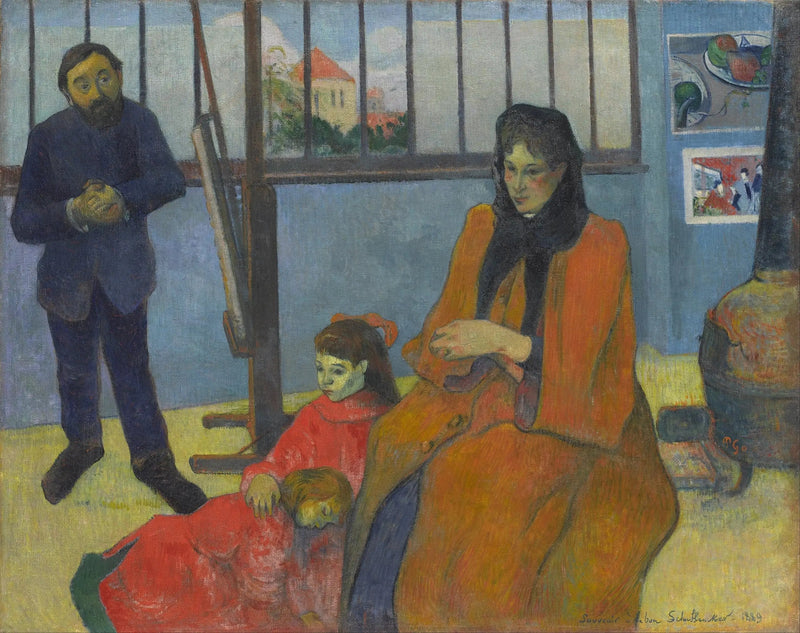 Die Familie Schuffenecker - Paul Gauguin