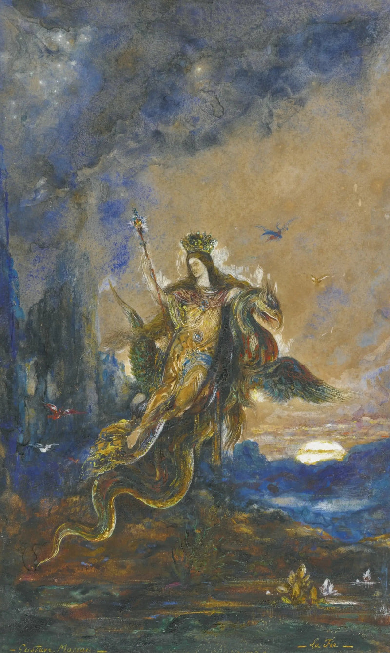 Die Fee - Gustave Moreau