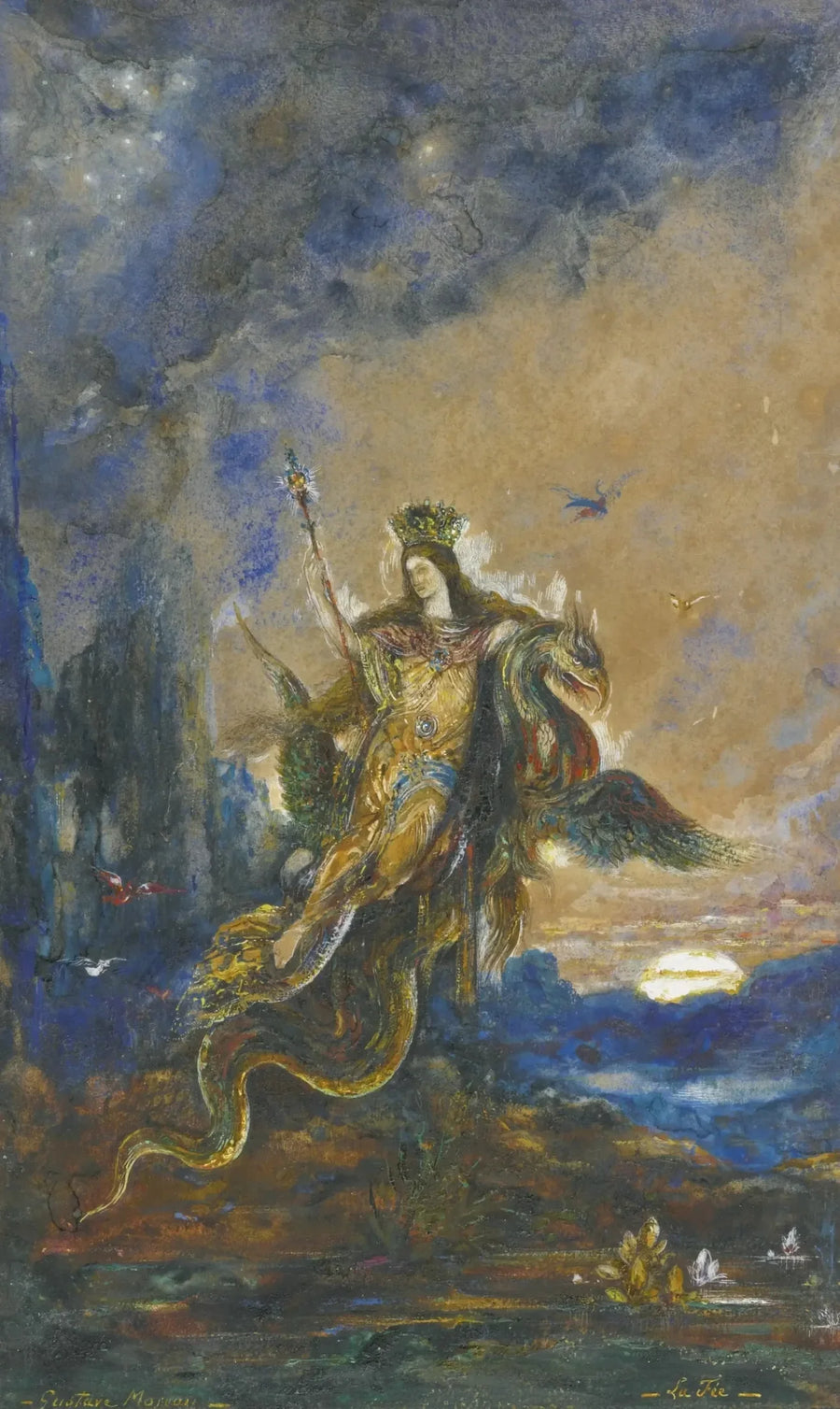 Die Fee - Gustave Moreau