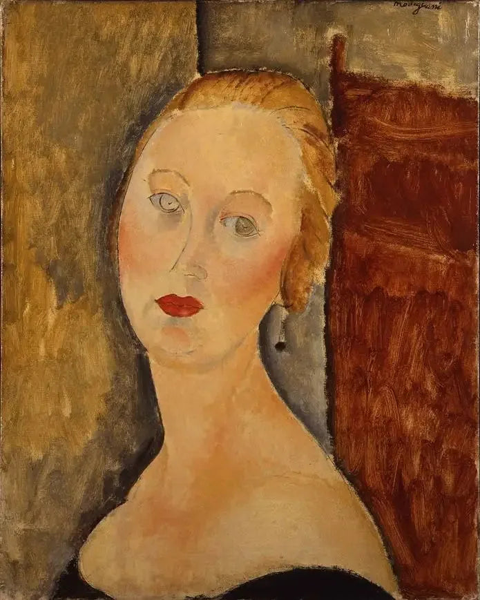 Die blonde Frau - Amedeo Modigliani