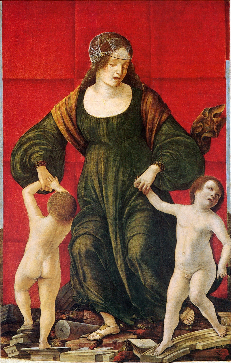 Die Frau von Hasdrubal und ihre Kinder - Ercole de’ Roberti