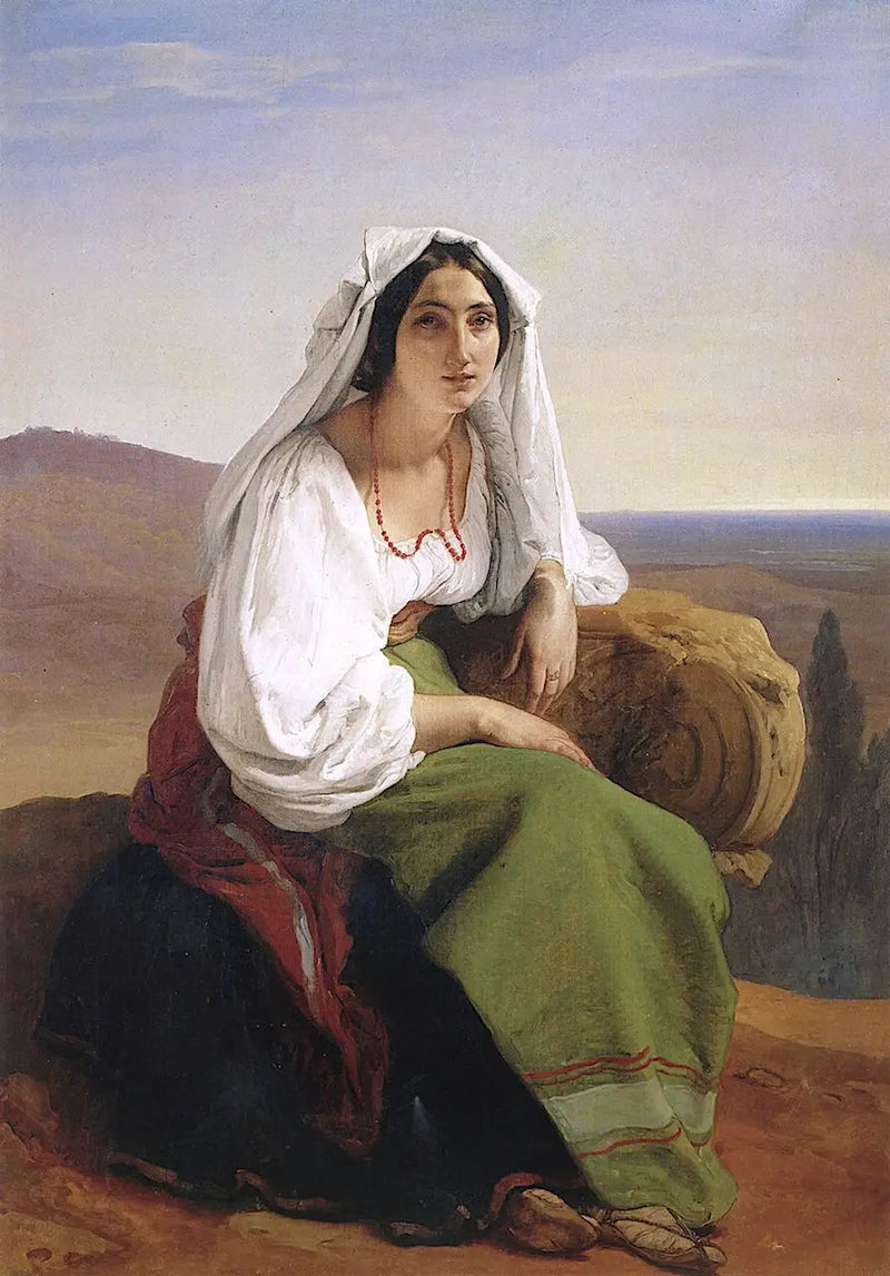 Die Frau von Ciociaria - Francesco Hayez