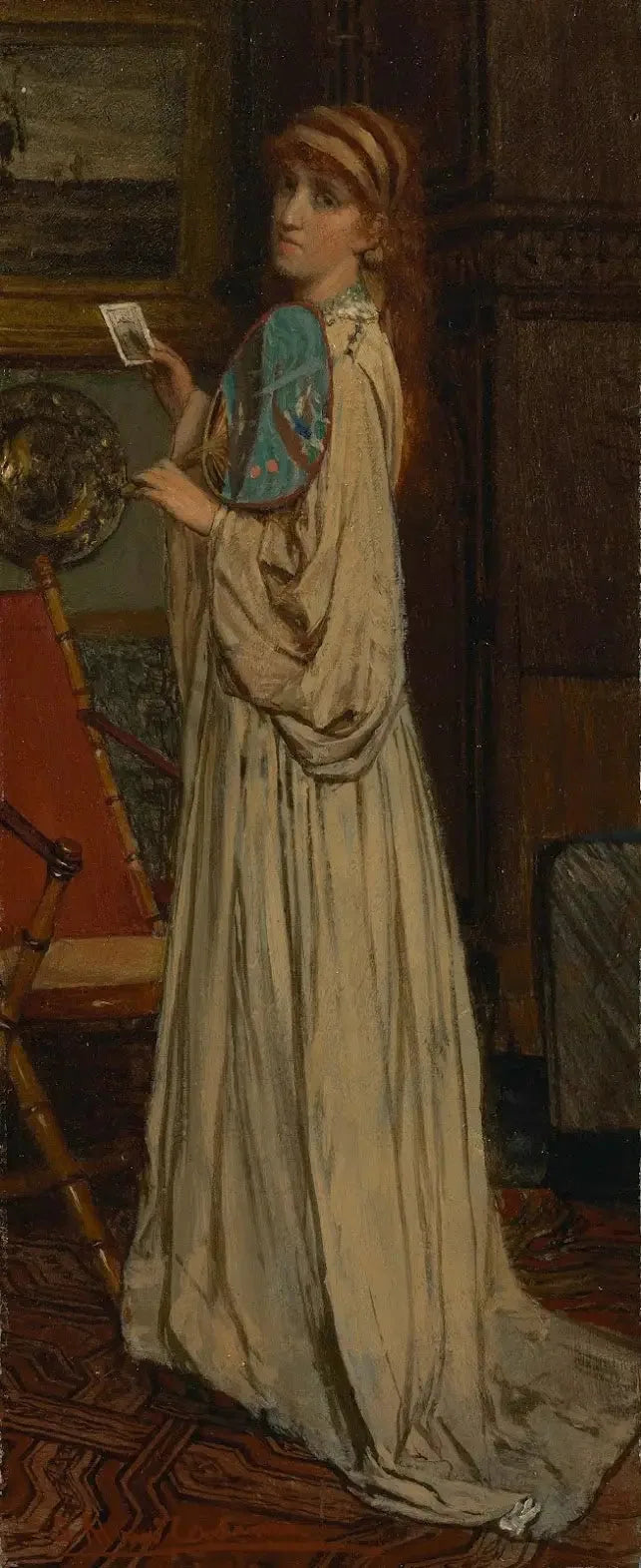 Die Frau des Künstlers - Lawrence Alma-Tadema