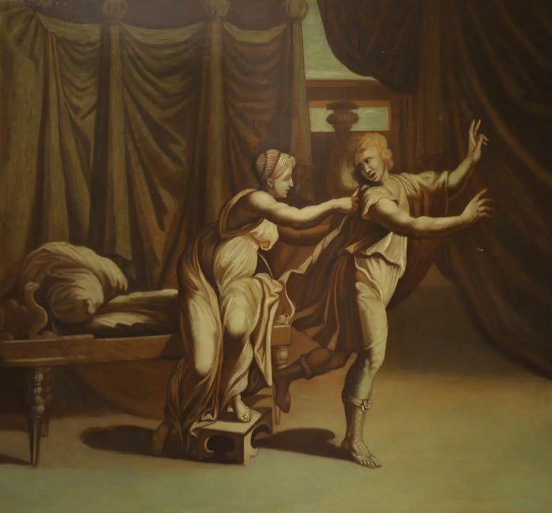 Die Frau von Potiphar - Raffael Sanzio