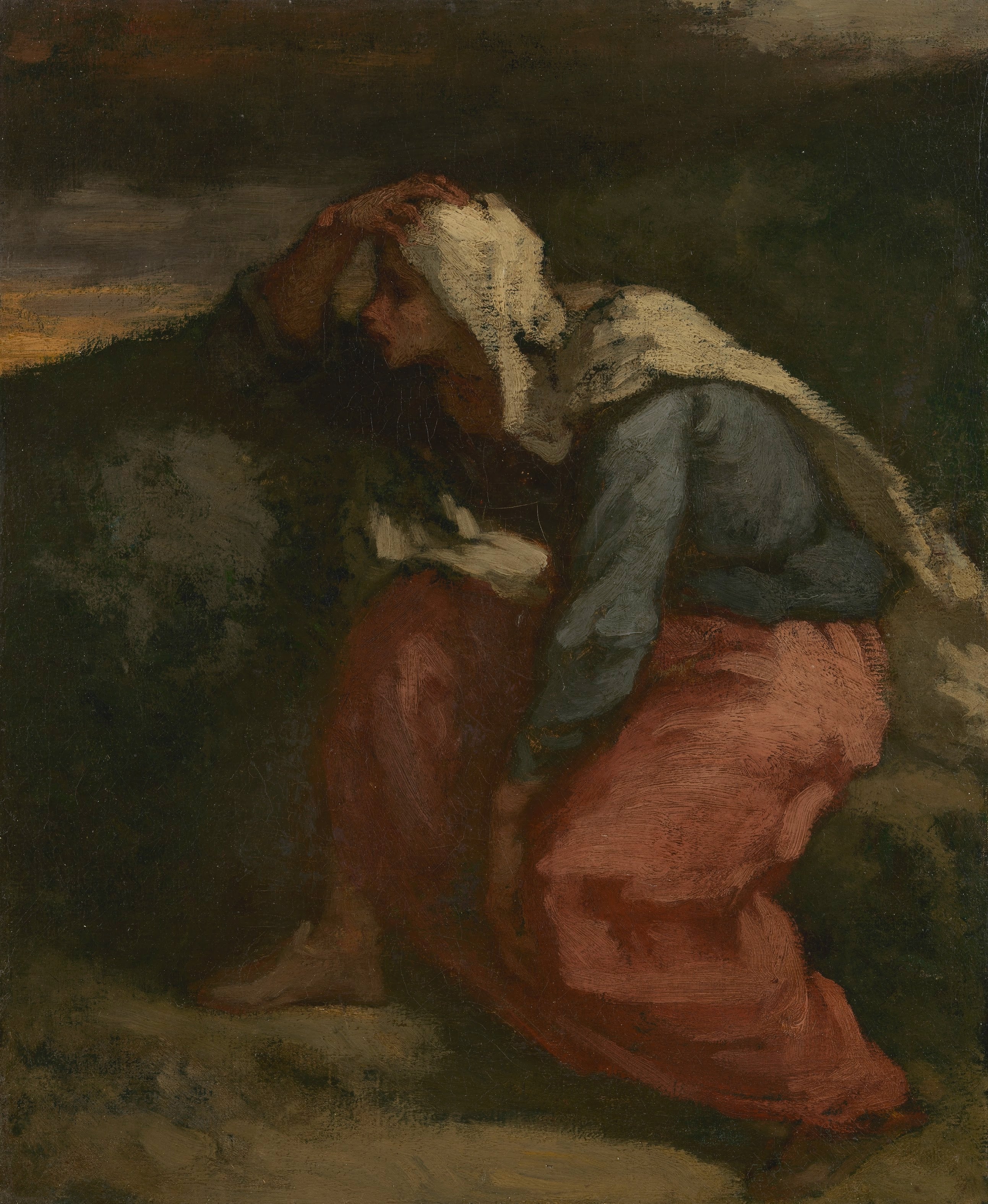 Die Frau des Fischers - Jean-François Millet