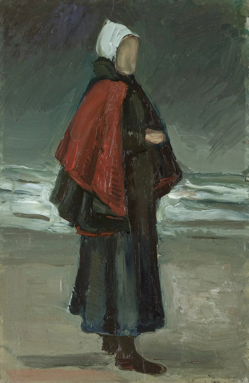 Die Frau des Fischers am Strand - Vincent van Gogh
