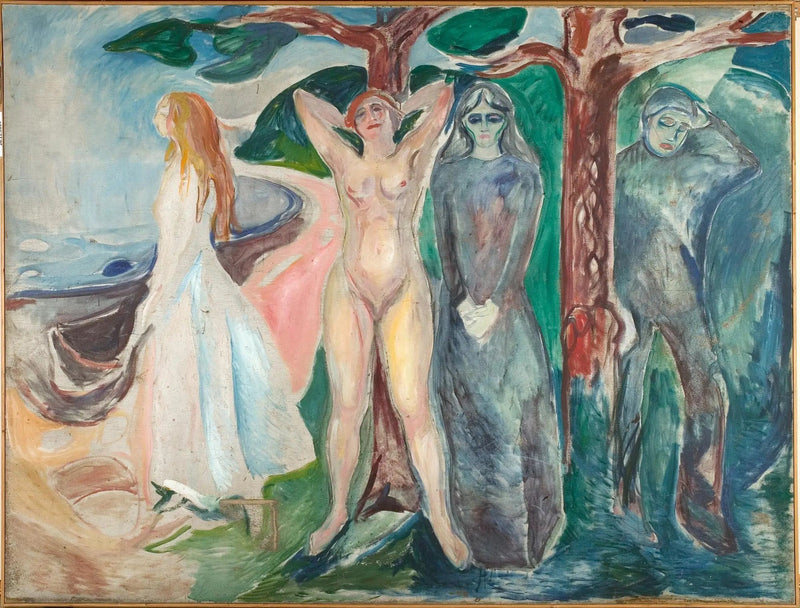 Die Frau - Edvard Munch