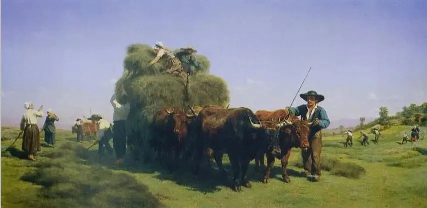 Die Heuernte in Auvergne - Rosa Bonheur