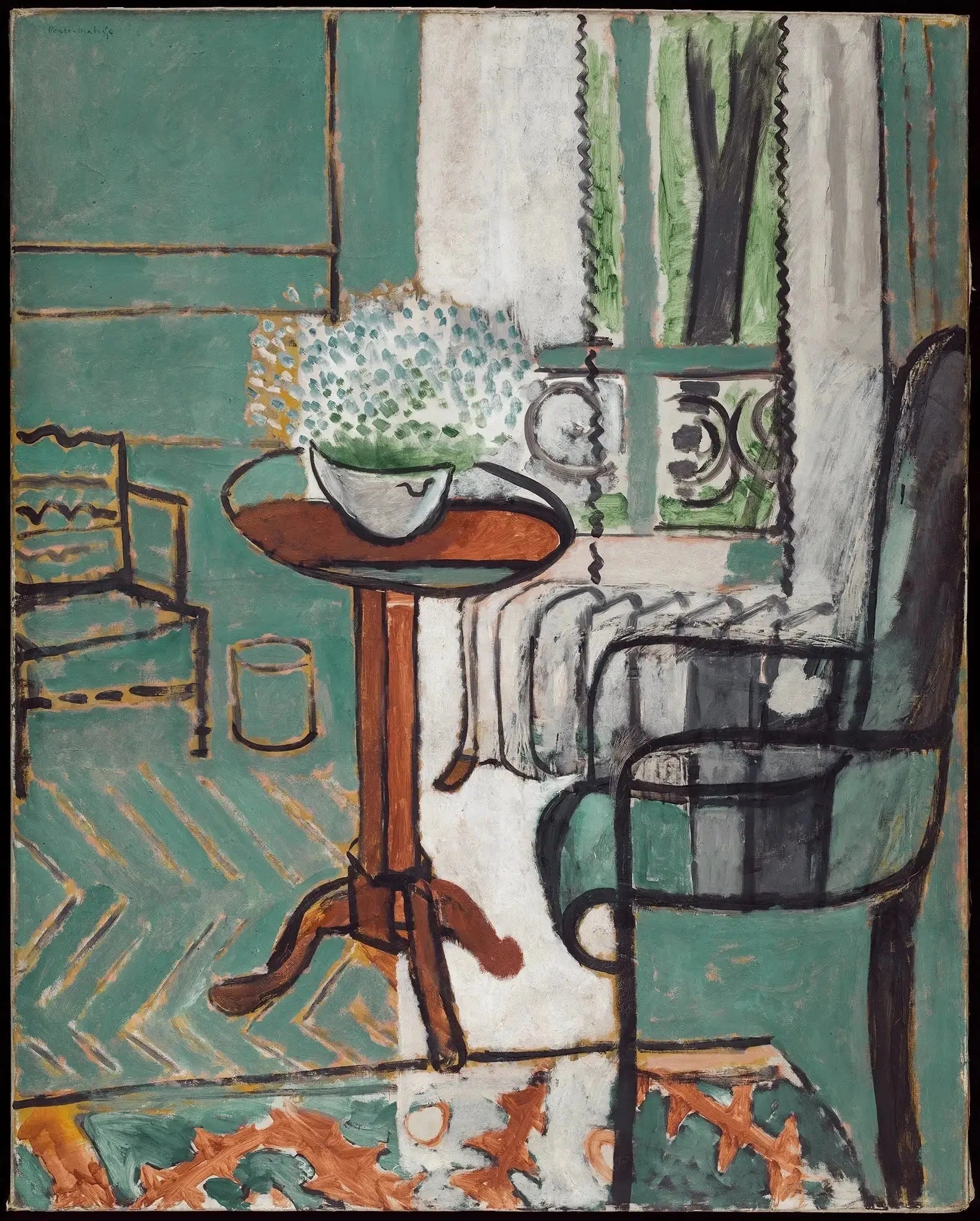 La Fenêtre - Henri Matisse image 1 copie peinte à la main à l’huile
