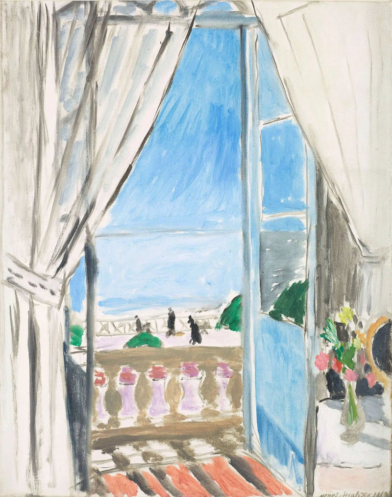 Das offene Fenster - Henri Matisse