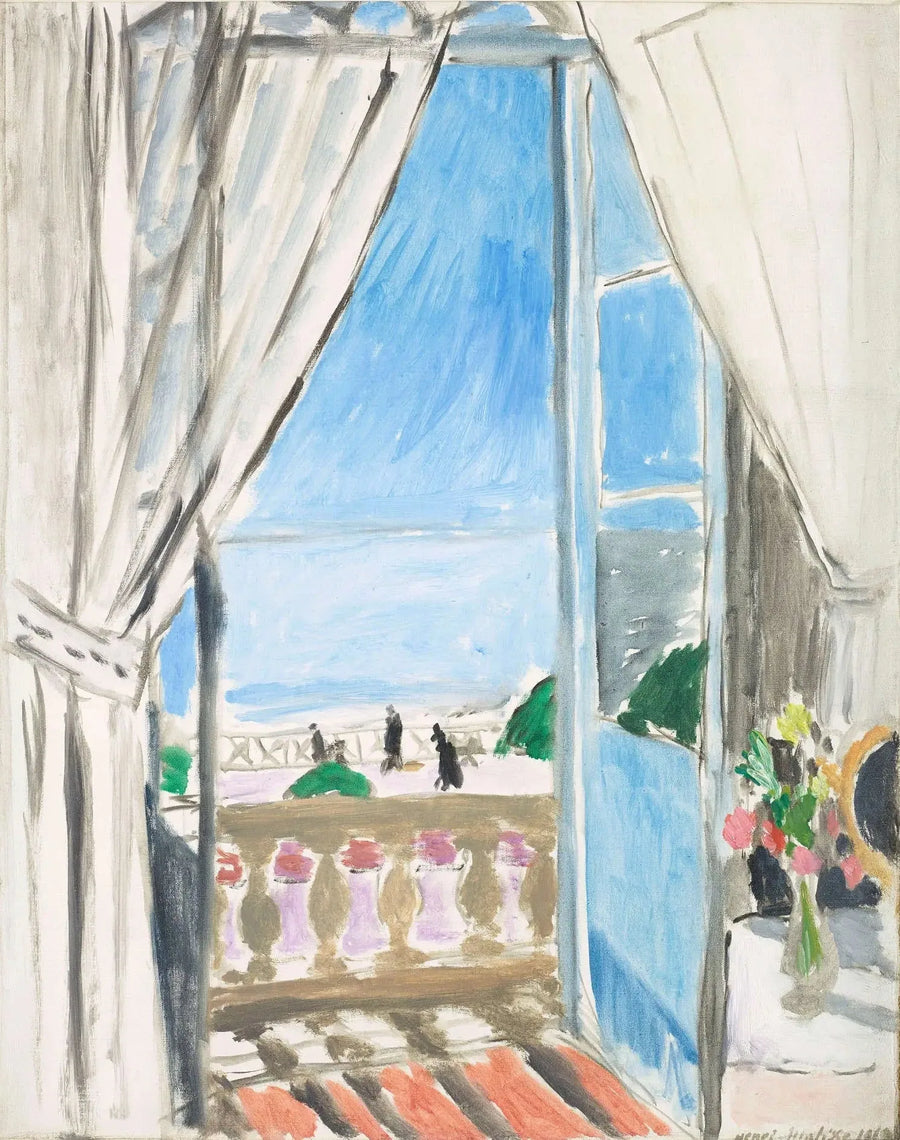 Das offene Fenster - Henri Matisse