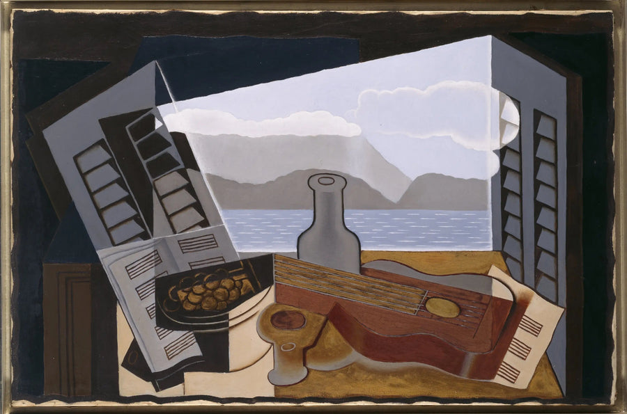 Das offene Fenster - Juan Gris