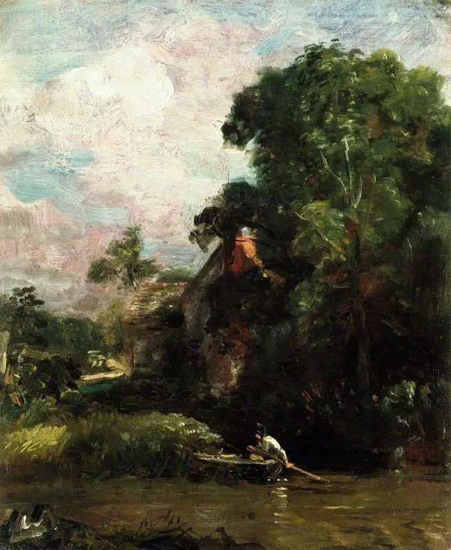 La Ferme de la Vallée (Skizze) - John Constable