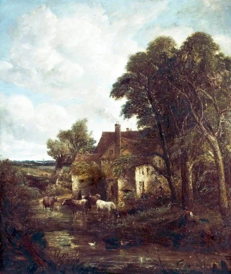 Die Farm des Tals - John Constable