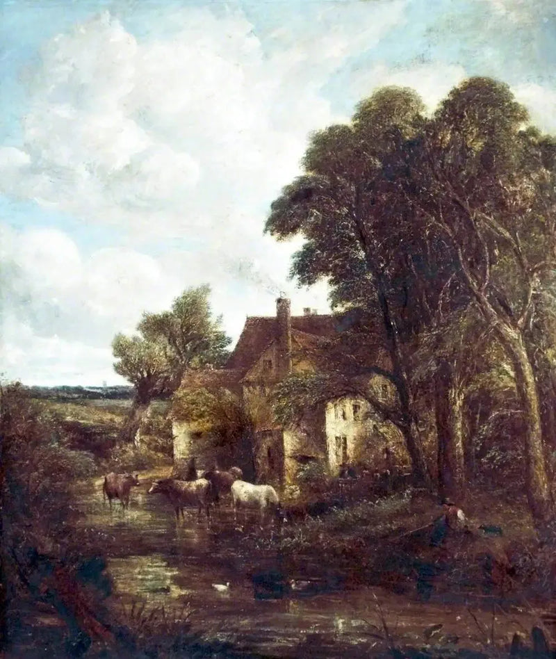Die Farm des Tals - John Constable