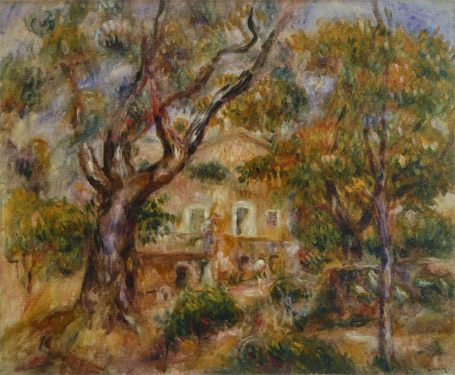 Der Bauernhof der Collettes, Cagnes - Pierre-Auguste Renoir