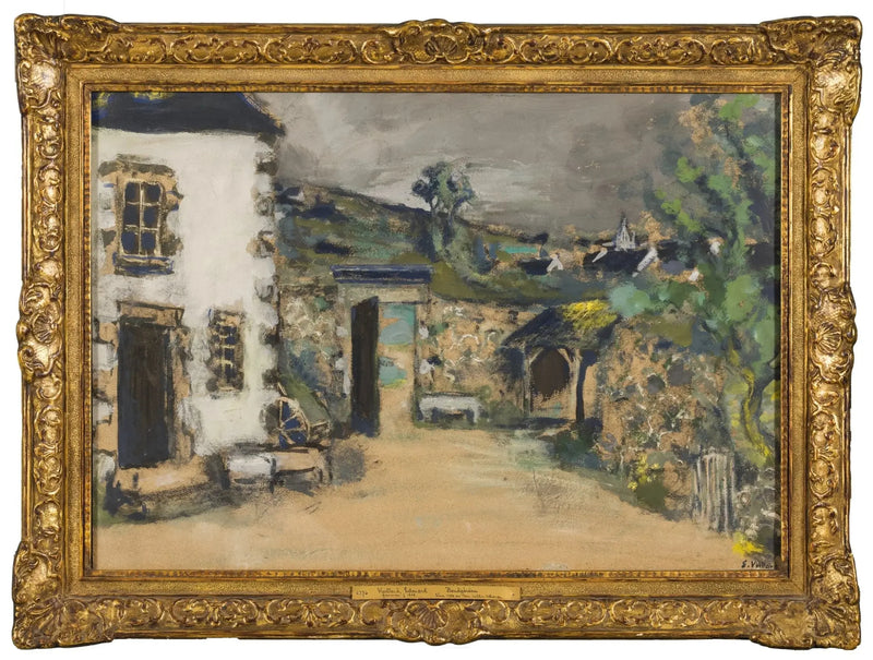 Der Bauernhof - Édouard Vuillard