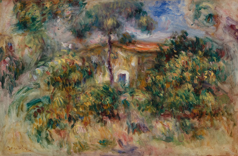 Der Bauernhof - Pierre-Auguste Renoir