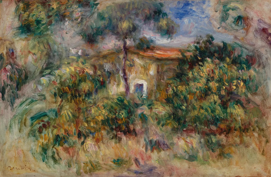 Der Bauernhof - Pierre-Auguste Renoir
