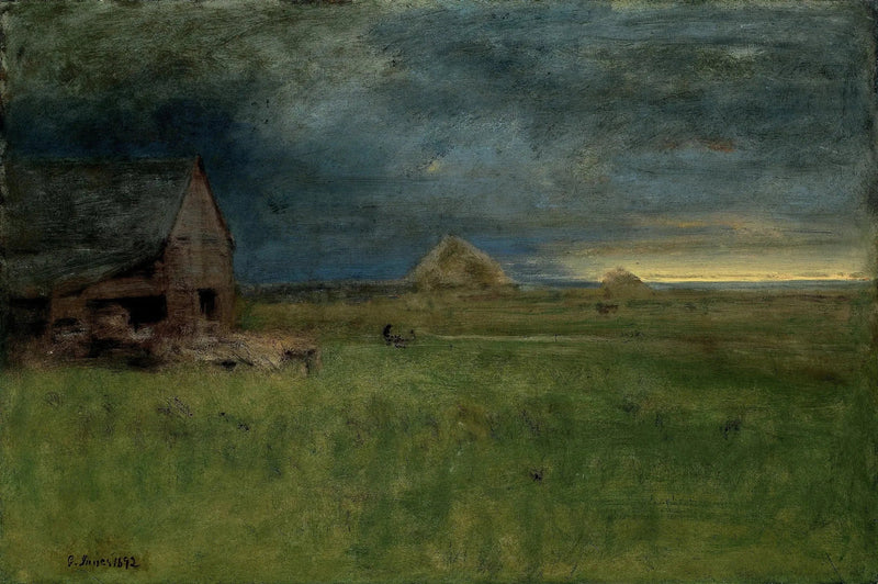 Die einsame Farm, Nantucket - George Inness