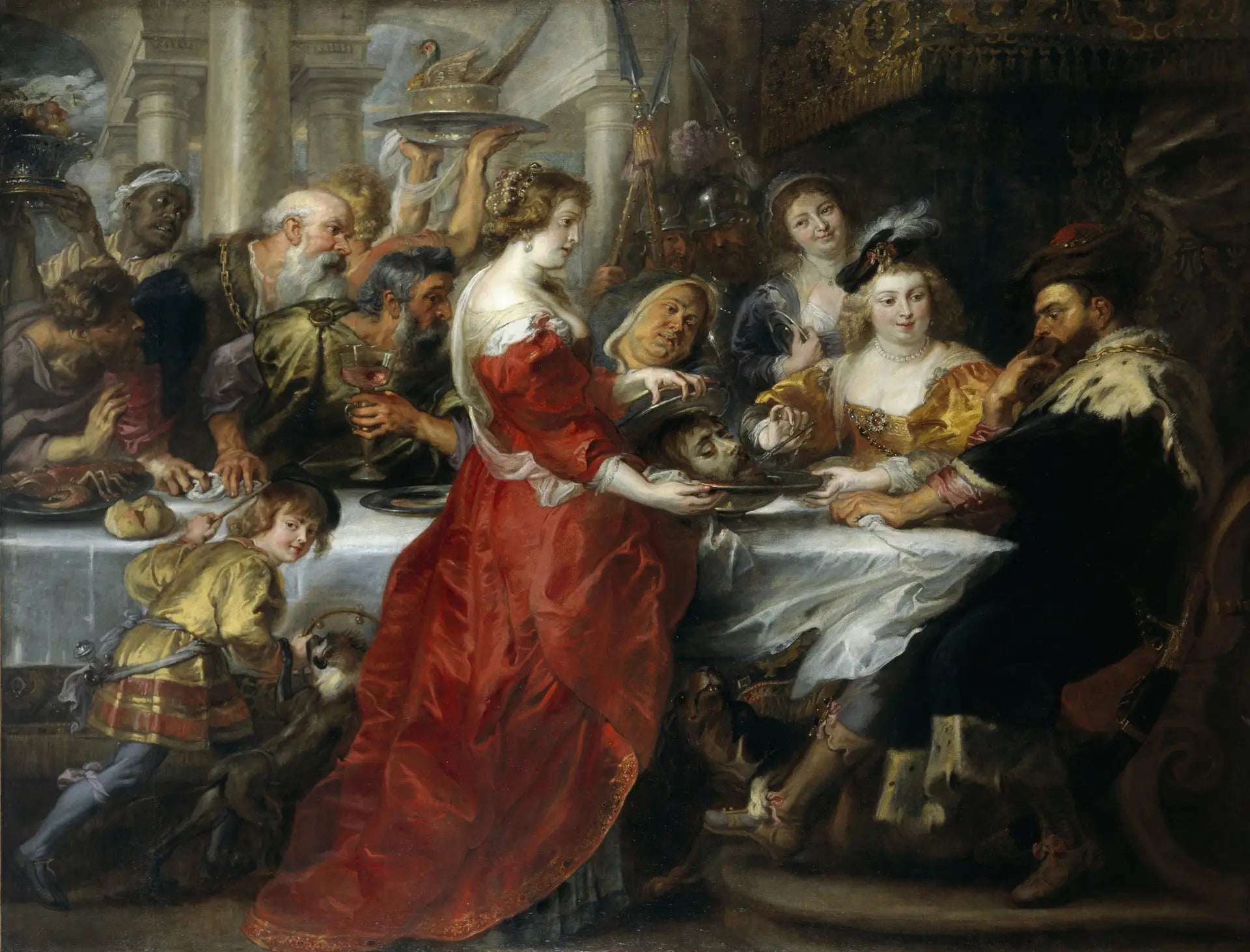 La fête d'Hérode - Peter Paul Rubens image 1 reproduction d’œuvre d’art à l’huile