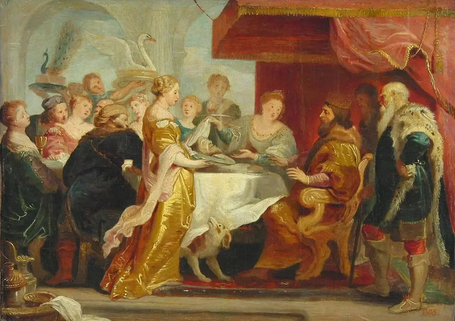 Das Fest des Herodes - Peter Paul Rubens