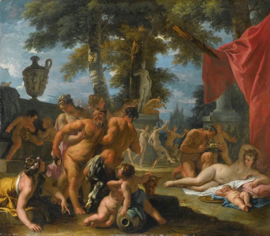 Das Fest des Silenus - Sebastiano Ricci