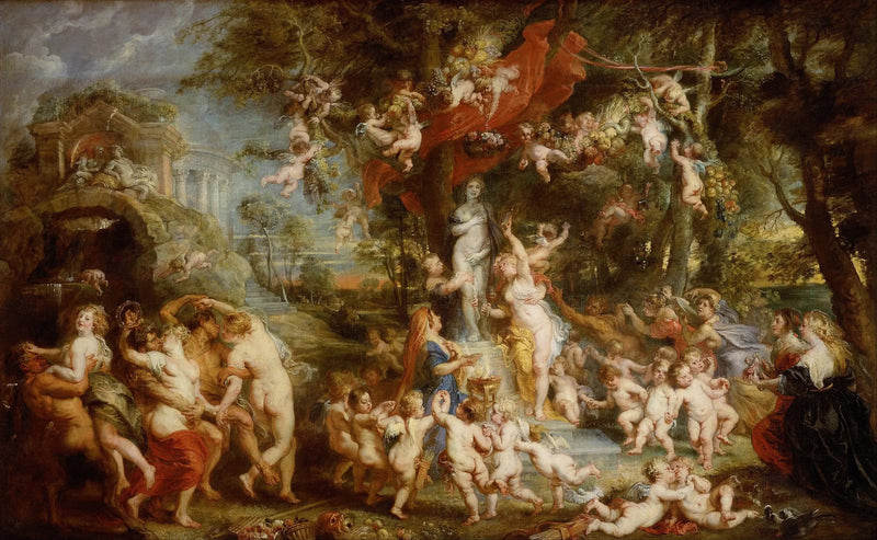 Das Fest der Venus - Peter Paul Rubens