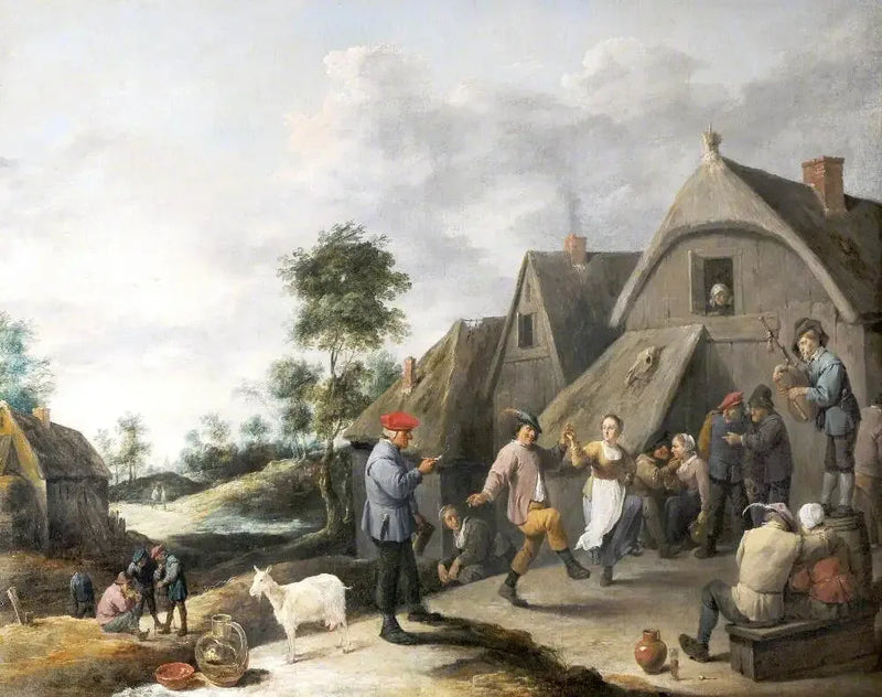 Das Fest des Weilers - David Teniers der Jüngere