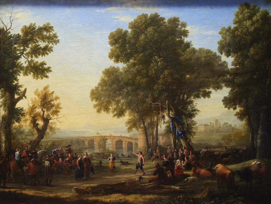 Das Dorffest - Claude Lorrain