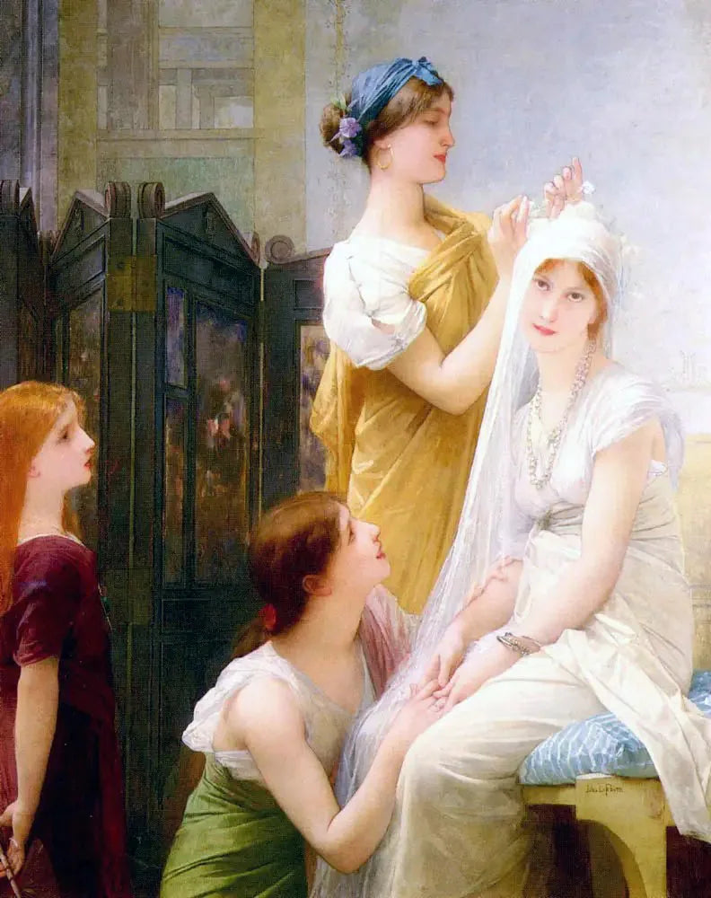 Die Verlobte - Jules Lefebvre