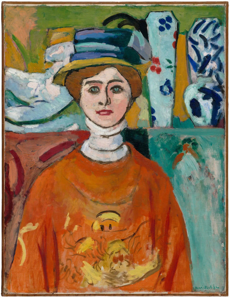 Das Mädchen mit den grünen Augen - Henri Matisse
