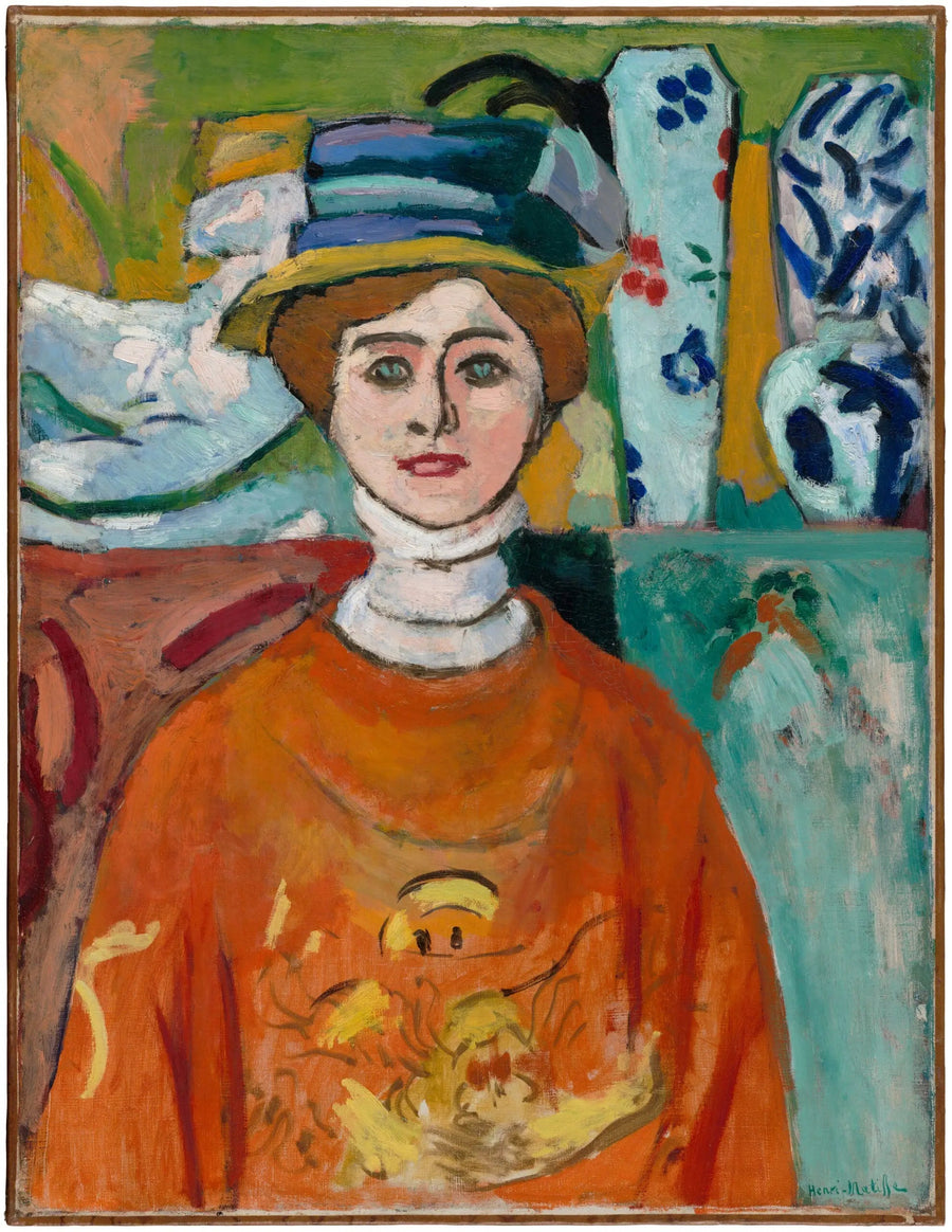 Das Mädchen mit den grünen Augen - Henri Matisse