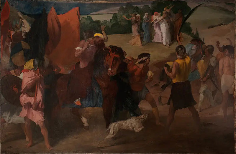 Die Tochter des Jephté - Edgar Degas