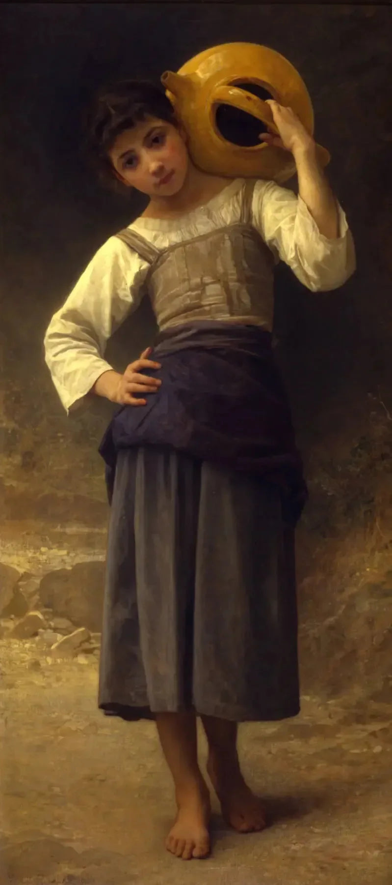 Das Mädchen des Wassers - Bouguereau