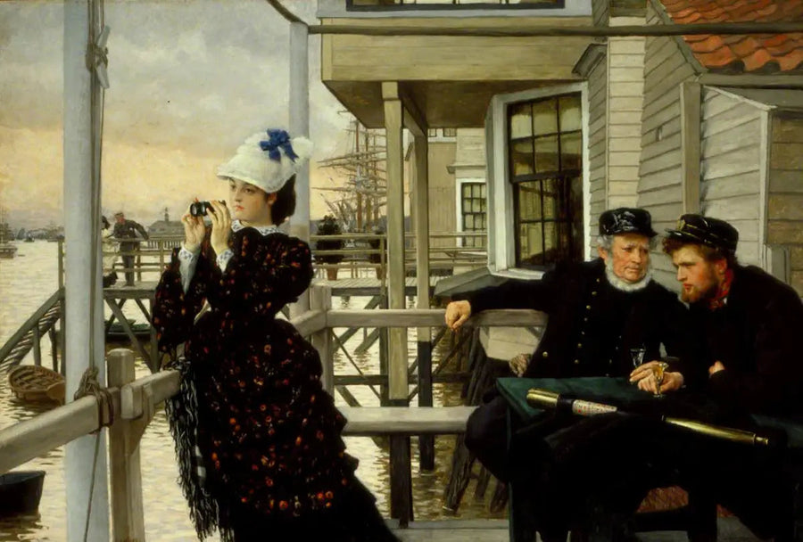Das Mädchen des Kapitäns - James Tissot