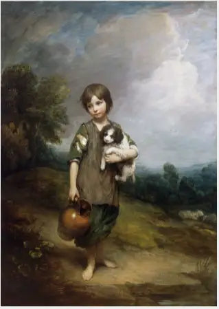 Das Mädchen vom Chalet - Thomas Gainsborough