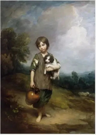 Das Mädchen vom Chalet - Thomas Gainsborough