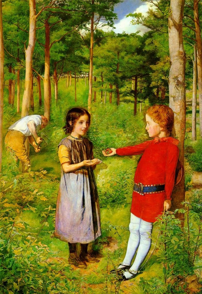 Das Mädchen des Försters - John Everett Millais