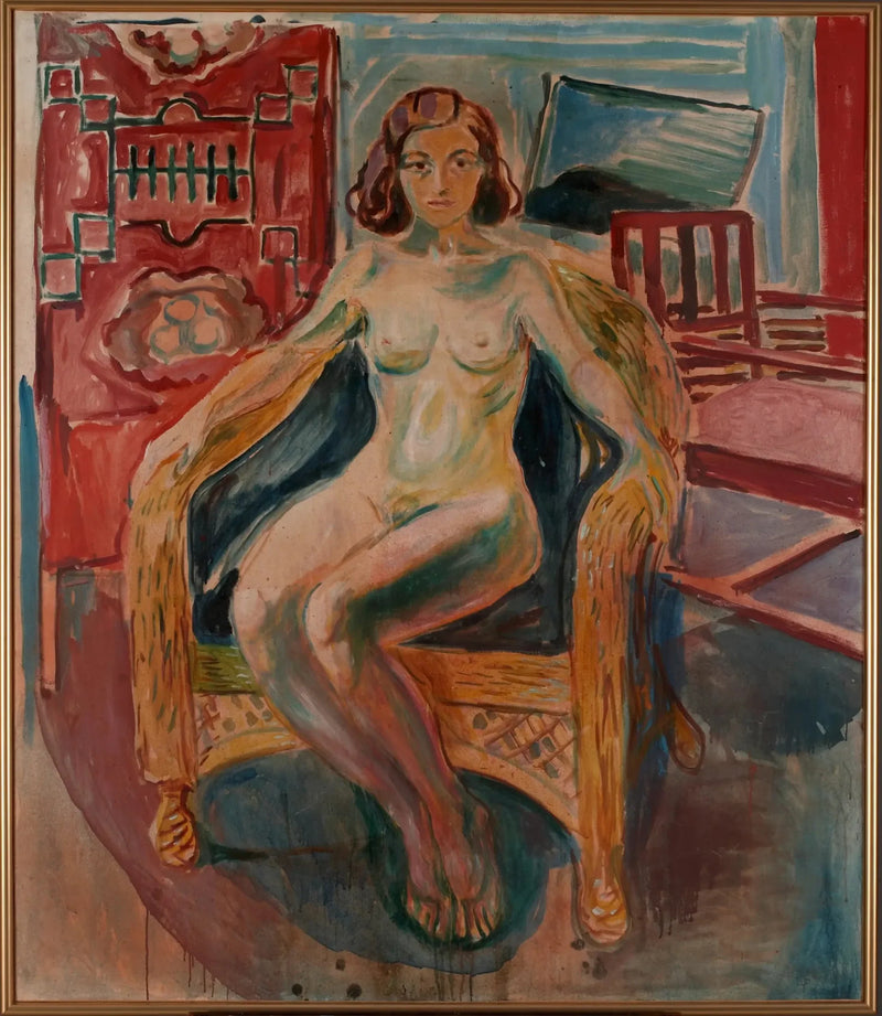 Das Mädchen aus dem Nordland - Edvard Munch