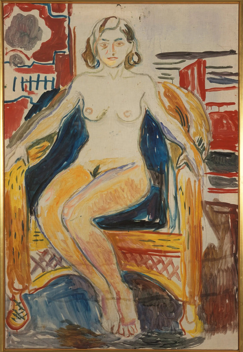 Das Mädchen aus dem Nordland - Edvard Munch