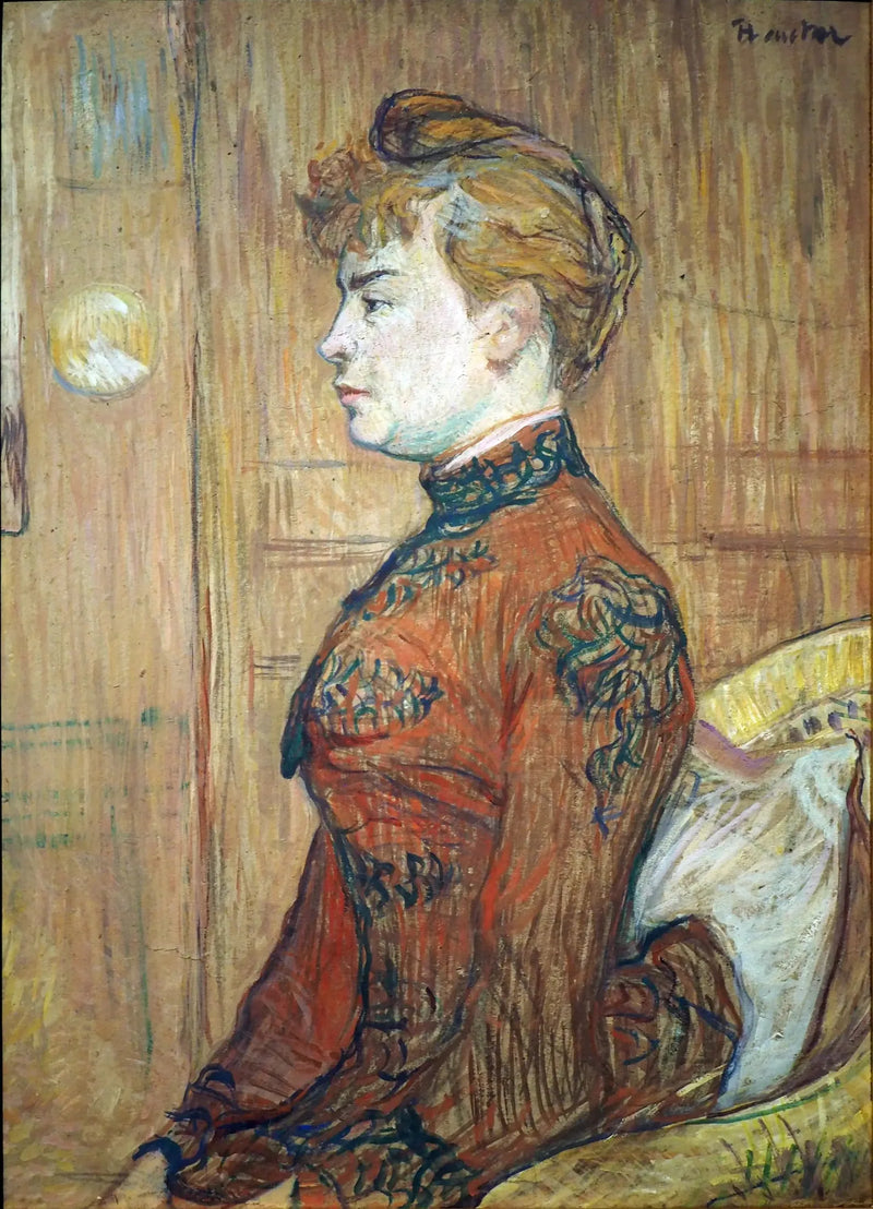 Das Mädchen des Stadtsergeants - Henri de Toulouse-Lautrec