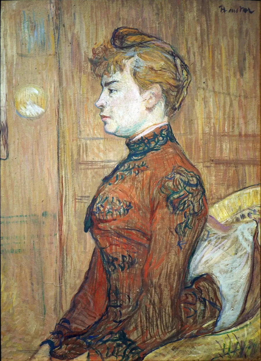 Das Mädchen des Stadtsergeants - Henri de Toulouse-Lautrec